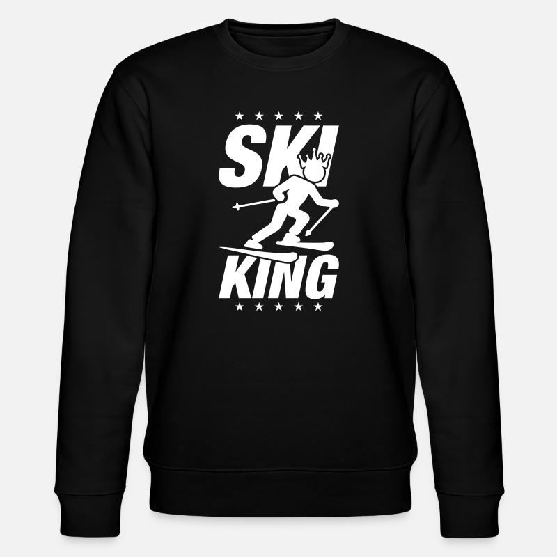 Ski King - Stanley/Stella Unisex Bio-Sweatshirt CHANGER  - Schwarz