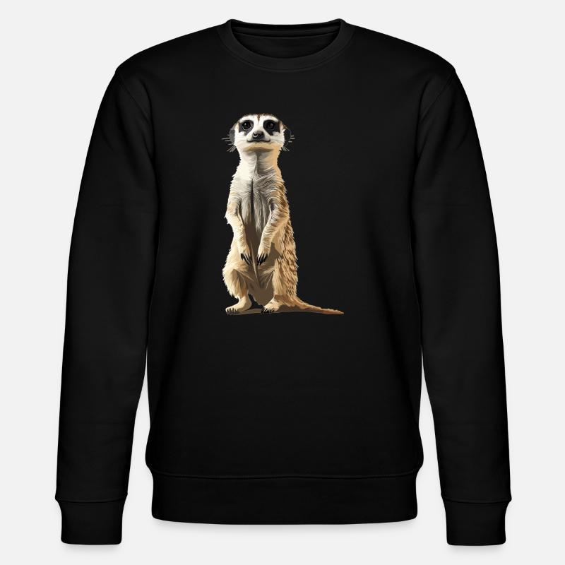 Suricate Erdmännchen - Sweat bio CHANGER Stanley/Stella Unisexe - noir