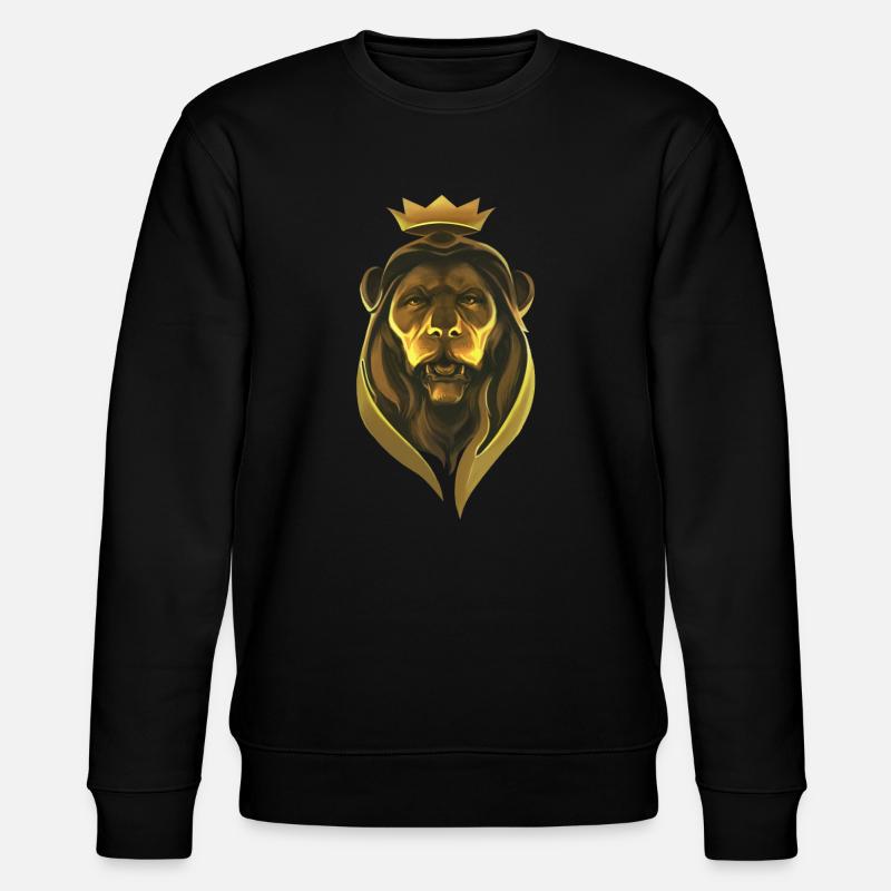 Lion King - Stanley/Stella Unisex Bio-Sweatshirt CHANGER  - Schwarz