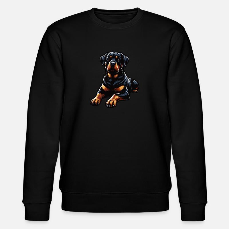 Rottweiler - Stanley/Stella Unisex Bio-Sweatshirt CHANGER  - Schwarz