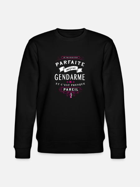 Gendarme Parfaite - Sweat bio CHANGER Stanley/Stella Unisexe - noir