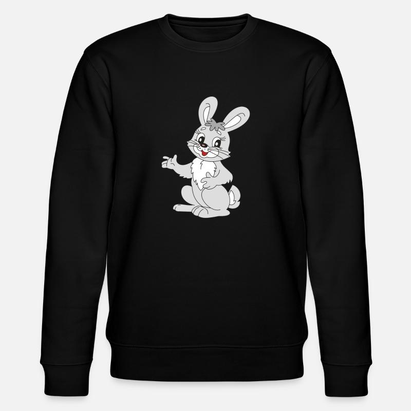 Doux lapin - Sweat bio CHANGER Stanley/Stella Unisexe - noir