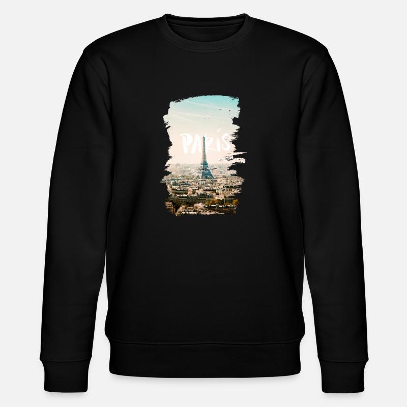 Paris - Sweat bio CHANGER Stanley/Stella Unisexe - noir
