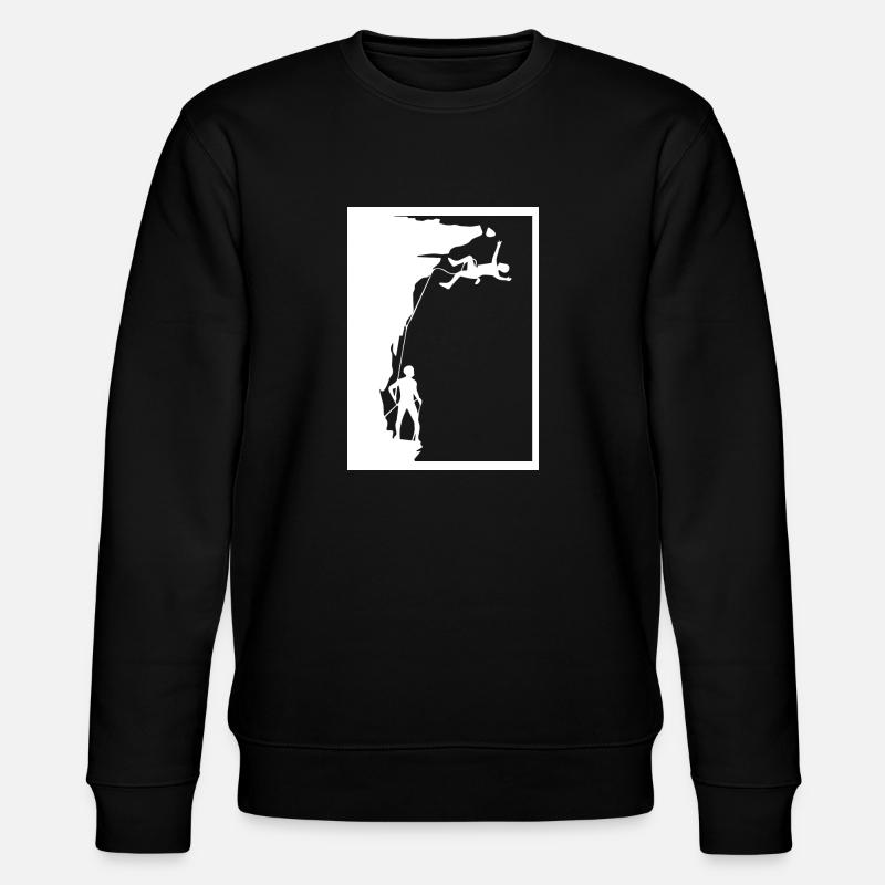 climbing - Stanley/Stella Unisex Bio-Sweatshirt CHANGER - Schwarz