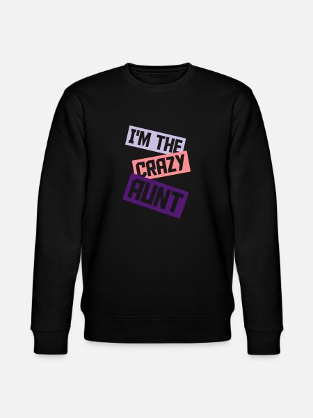 at The Crazy Aunt - Stanley/Stella CHANGER Unisex Organic Sweatshirt - black
