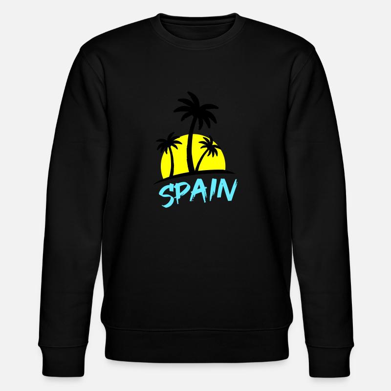 spain - Stanley/Stella Unisex Bio-Sweatshirt CHANGER  - Schwarz