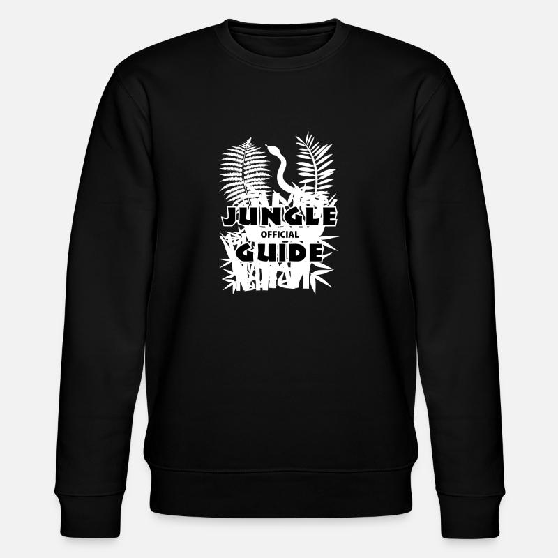 jungleguide wite - Sweat bio CHANGER Stanley/Stella Unisexe - noir