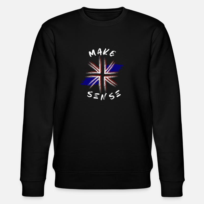 Make Sense - Stanley/Stella CHANGER Unisex Organic Sweatshirt - black