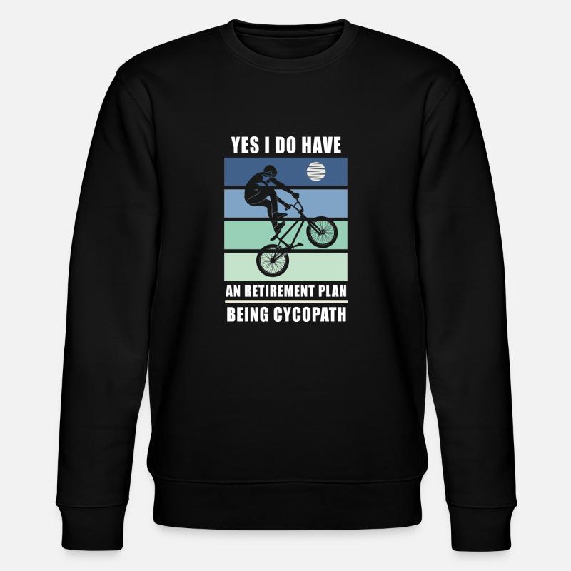 Cycopath - Stanley/Stella CHANGER Unisex Organic Sweatshirt - black