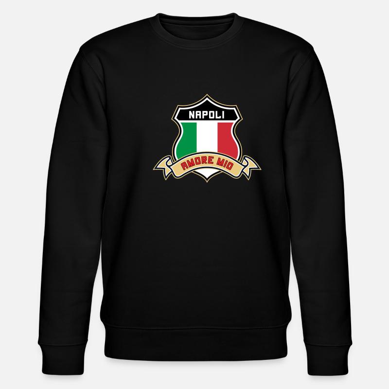 NAPOLI - Stanley/Stella Unisex Bio-Sweatshirt CHANGER  - Schwarz