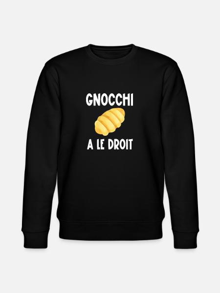 gnocchi a le droit - Sweat bio CHANGER Stanley/Stella Unisexe - noir