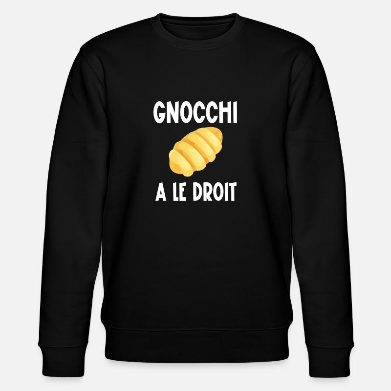 gnocchi a le droit - Sweat bio CHANGER Stanley/Stella Unisexe - noir