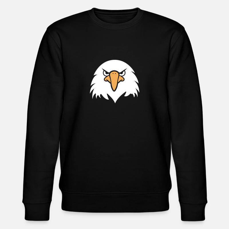 Oiseau aigle - Sweat bio CHANGER Stanley/Stella Unisexe - noir