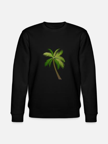 palm tree palm palms - Stanley/Stella CHANGER Unisex Organic Sweatshirt - black