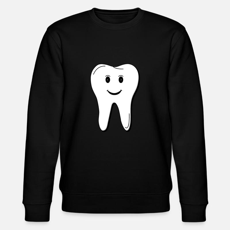 Zahn - Stanley/Stella Unisex Bio-Sweatshirt CHANGER  - Schwarz