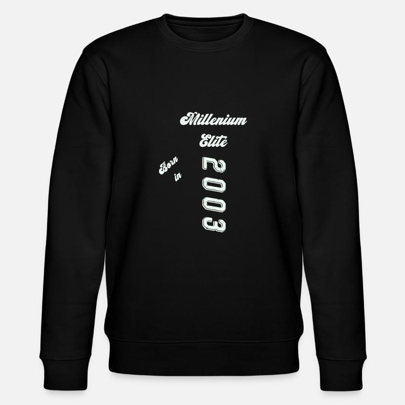 2003 - Stanley/Stella Unisex Bio-Sweatshirt CHANGER - Schwarz