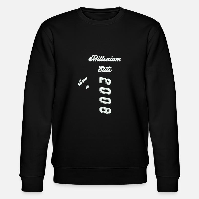2008 - Stanley/Stella Unisex Bio-Sweatshirt CHANGER  - Schwarz