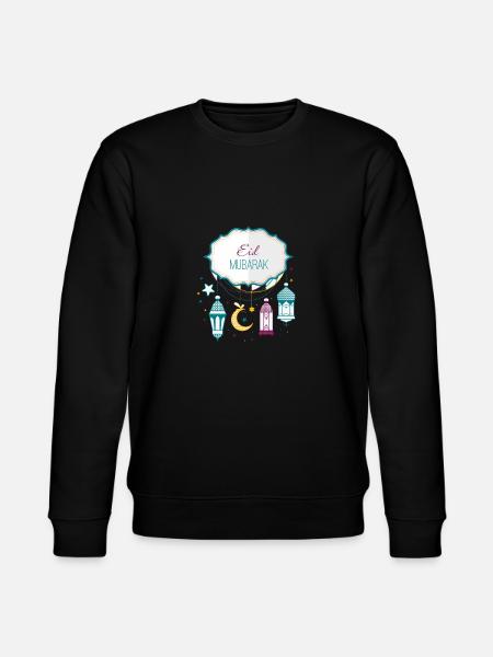 Eid Mubarak - Stanley/Stella CHANGER Unisex Organic Sweatshirt - black