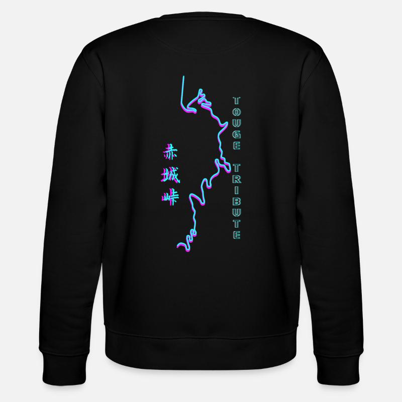 赤城 峠 Akagi Touge Synthwave - Sweat bio CHANGER Stanley/Stella Unisexe - noir