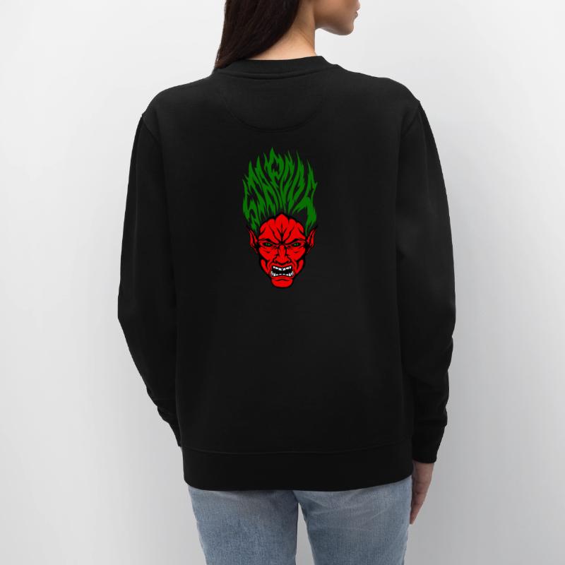 Stapooa Dämon Farbe Stanley/Stella Unisex Bio-Sweatshirt CHANGER 