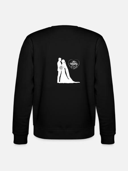 Heiratsantrag Heirate mich Hochzeitsantrag Antrag - Stanley/Stella Unisex Bio-Sweatshirt CHANGER  - Schwarz