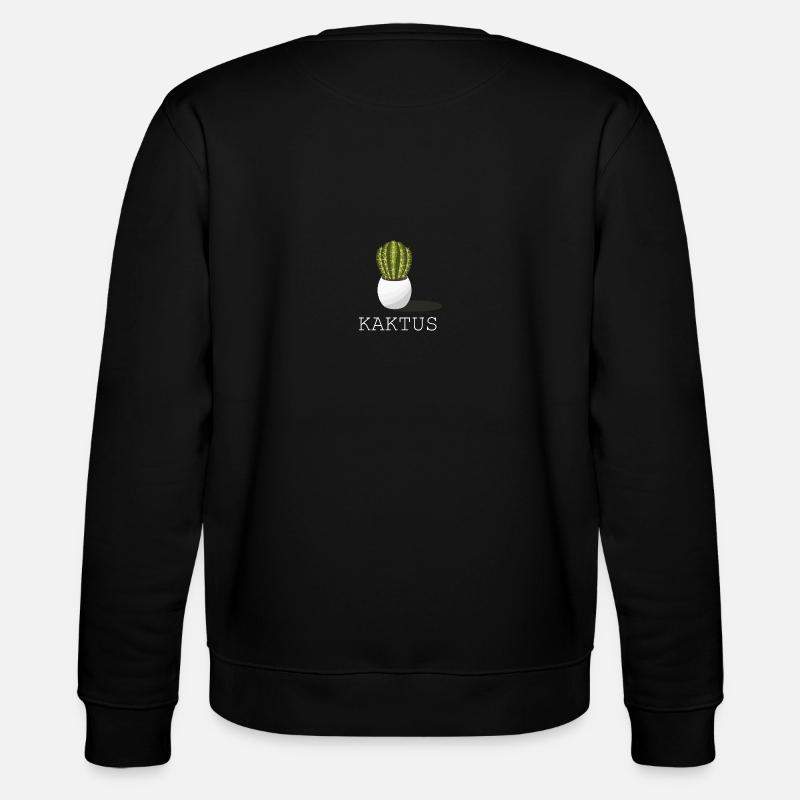 Cactus dans un pot - Sweat bio CHANGER Stanley/Stella Unisexe - noir