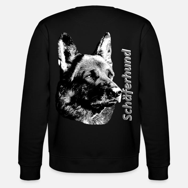 Chien de berger,Chien de chien,Chien de garde,Chiens - Sweat bio CHANGER Stanley/Stella Unisexe - noir