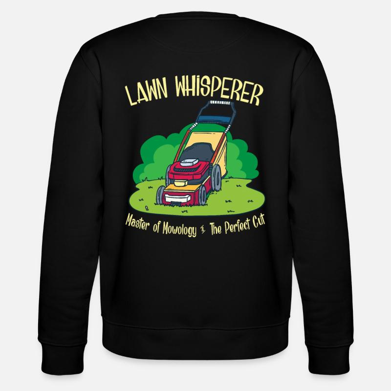 Gärtner Garten Rasenmäher Geschenk - Stanley/Stella Unisex Bio-Sweatshirt CHANGER  - Schwarz