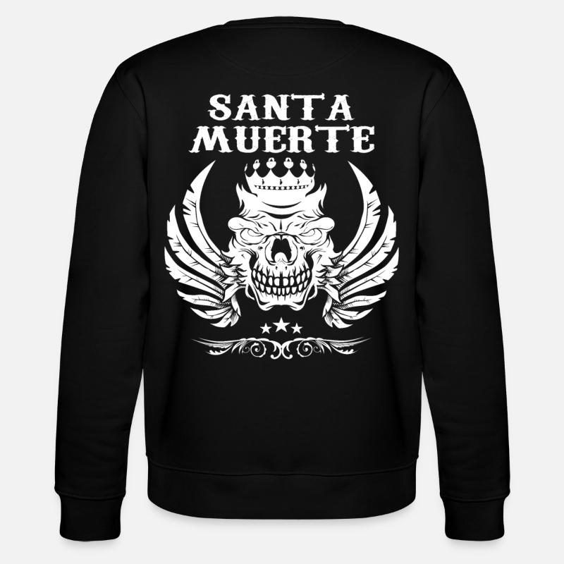Santa Muerte - Stanley/Stella Unisex Bio-Sweatshirt CHANGER - Schwarz