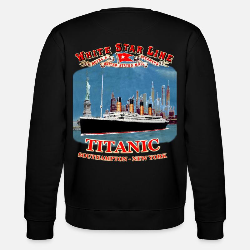 TITANIC création Louis RUNEMBERG © Adagp - Sweat bio CHANGER Stanley/Stella Unisexe - noir