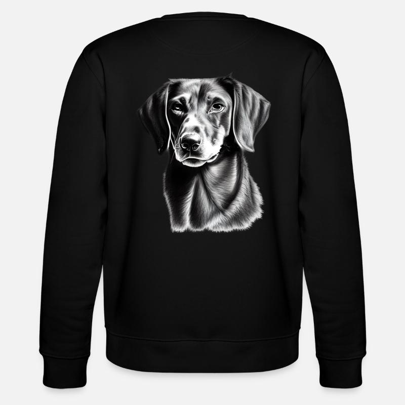 Teckel mignon - Sweat bio CHANGER Stanley/Stella Unisexe - noir