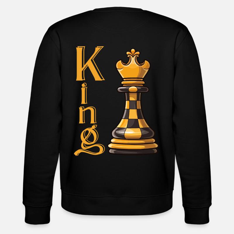 Roi des échecs Élégance - Sweat bio CHANGER Stanley/Stella Unisexe - noir