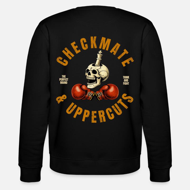 Checkmate & Uppercuts  - Sweat bio CHANGER Stanley/Stella Unisexe - noir