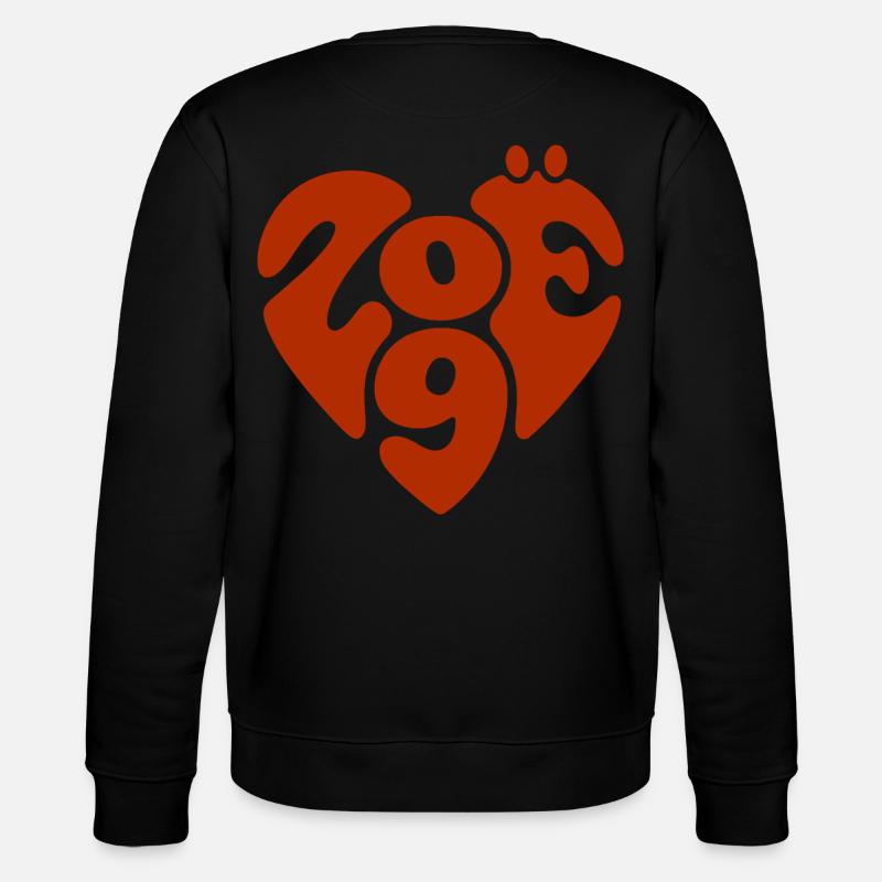 Zoe_9_v01 - Stanley/Stella Unisex Bio-Sweatshirt CHANGER  - Schwarz