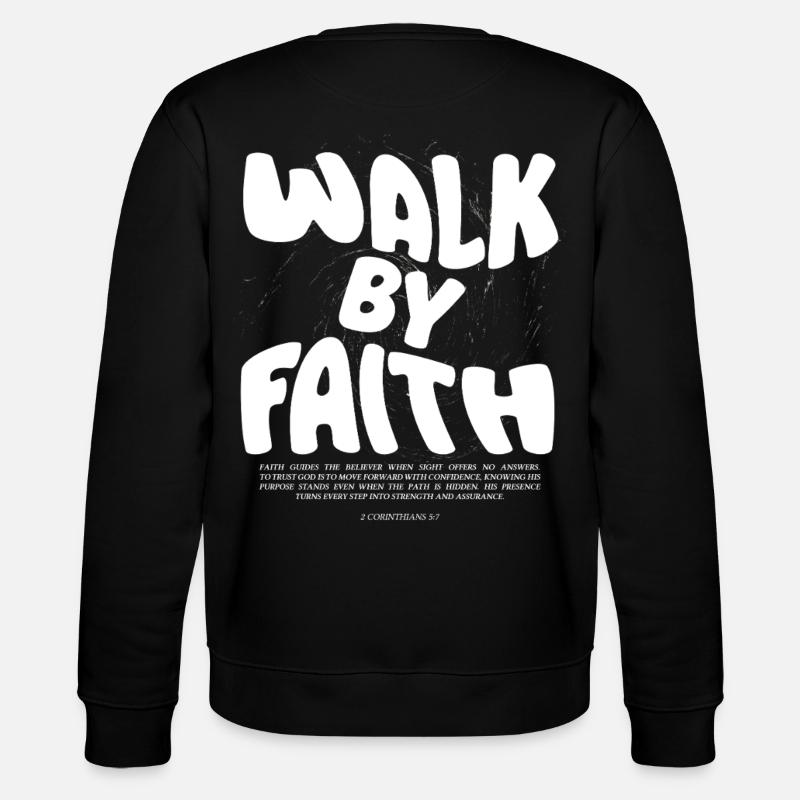 Marcher par la foi - Sweat bio CHANGER Stanley/Stella Unisexe - noir