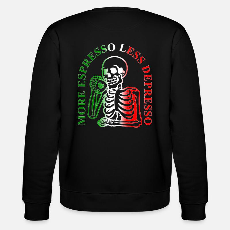 Espresso - Stanley/Stella Unisex Bio-Sweatshirt CHANGER  - Schwarz
