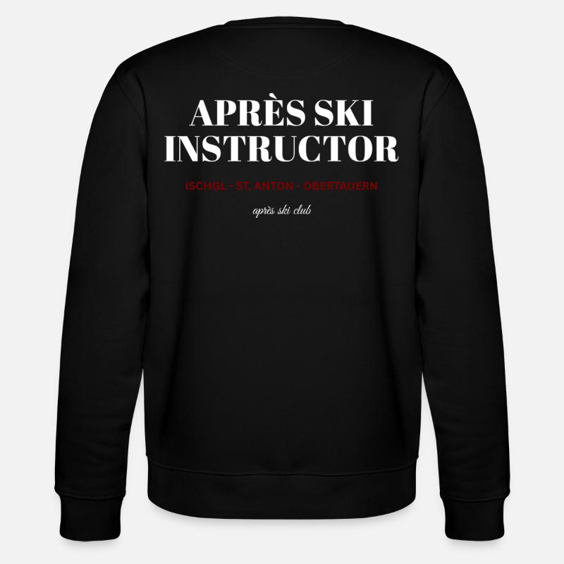 Après Ski Instructor - Stanley/Stella Unisex Bio-Sweatshirt CHANGER  - Schwarz