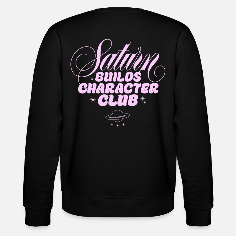 Impression du Saturn Character Club - Sweat bio CHANGER Stanley/Stella Unisexe - noir