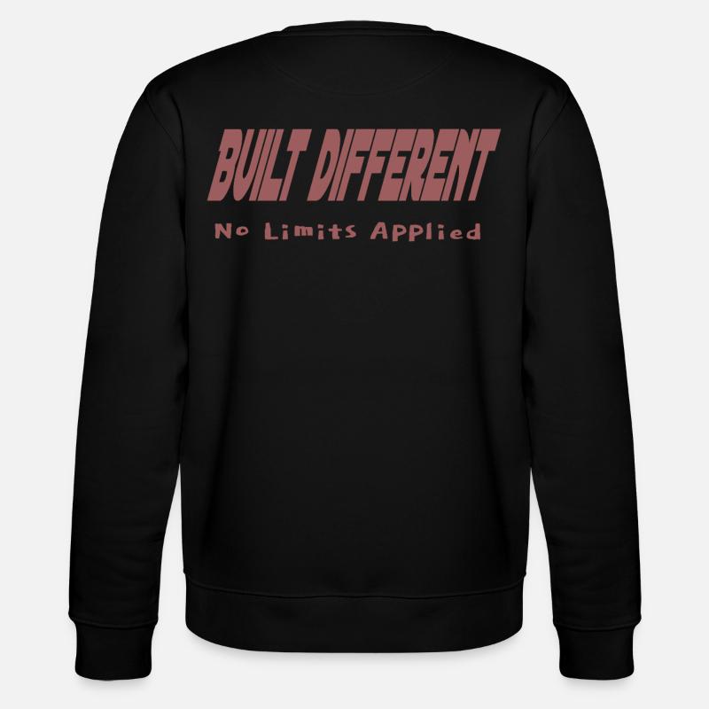 Construit différemment – Aucune limite appliquée - Sweat bio CHANGER Stanley/Stella Unisexe - noir