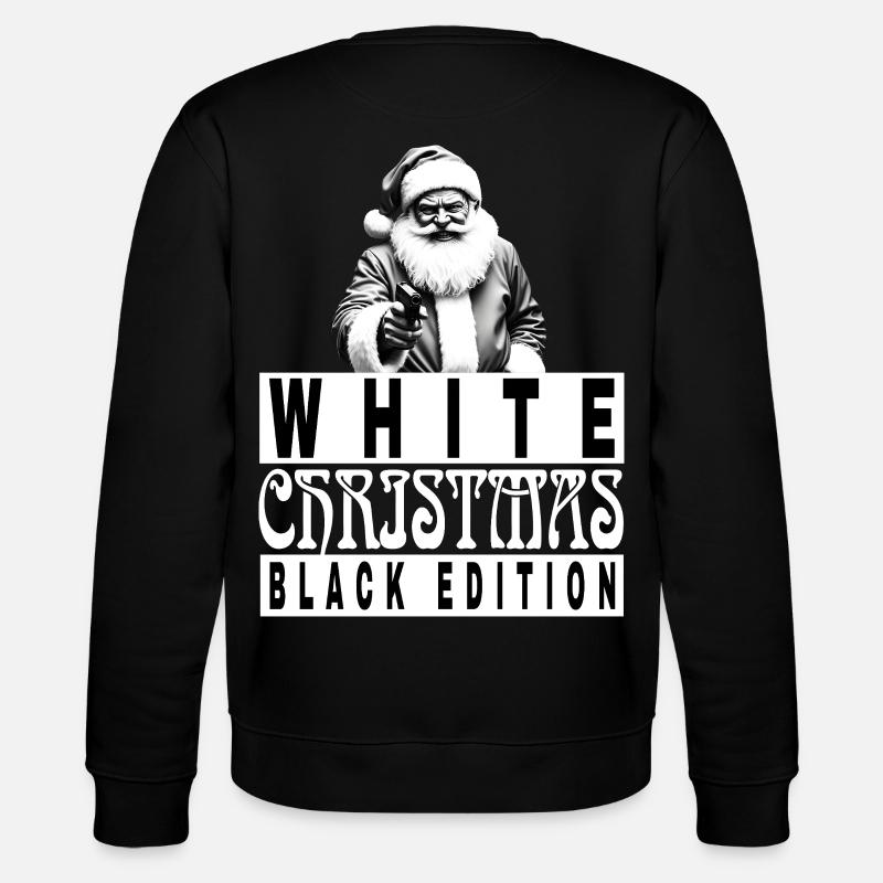 Blanc Noël Noir Edition - Sweat bio CHANGER Stanley/Stella Unisexe - noir