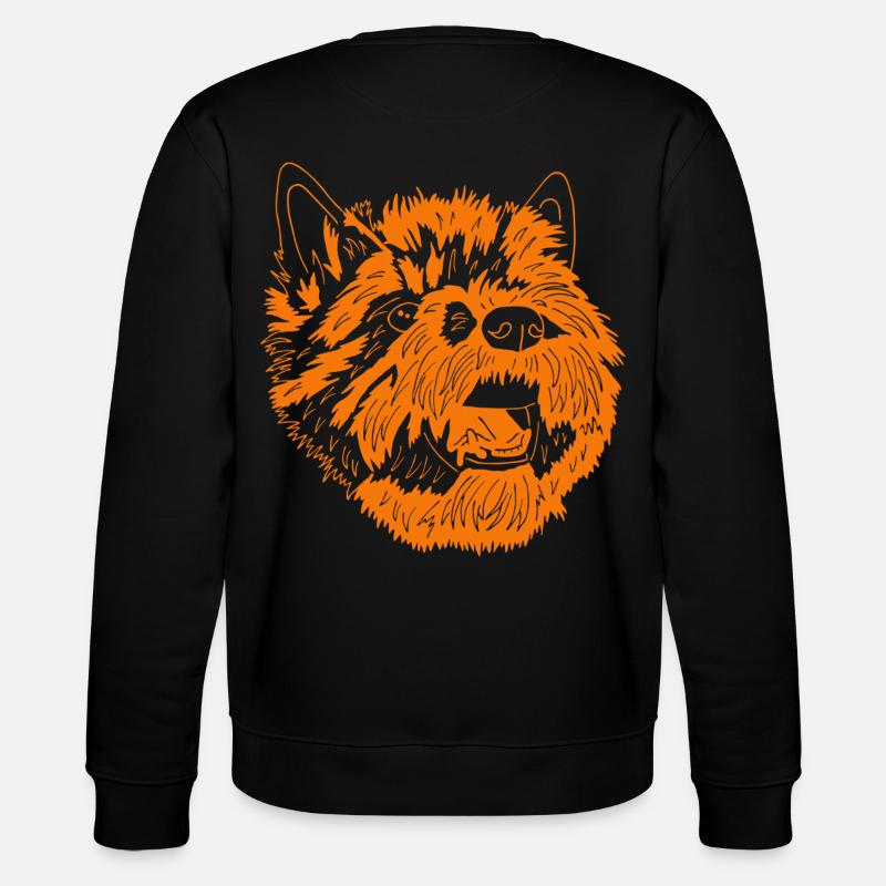 Cairn Terrier - Stanley/Stella Unisex Bio-Sweatshirt CHANGER  - Schwarz