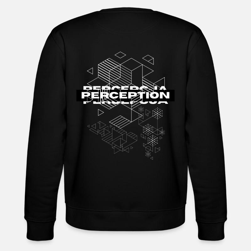 Perception Geometry Mystique - Stanley/Stella CHANGER Unisex Organic Sweatshirt - black