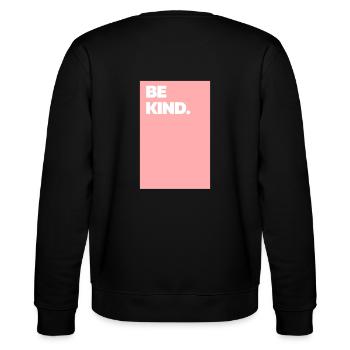 Be Kind - Stanley/Stella CHANGER Unisex Organic Sweatshirt - black - Back - Marisol (170cm)