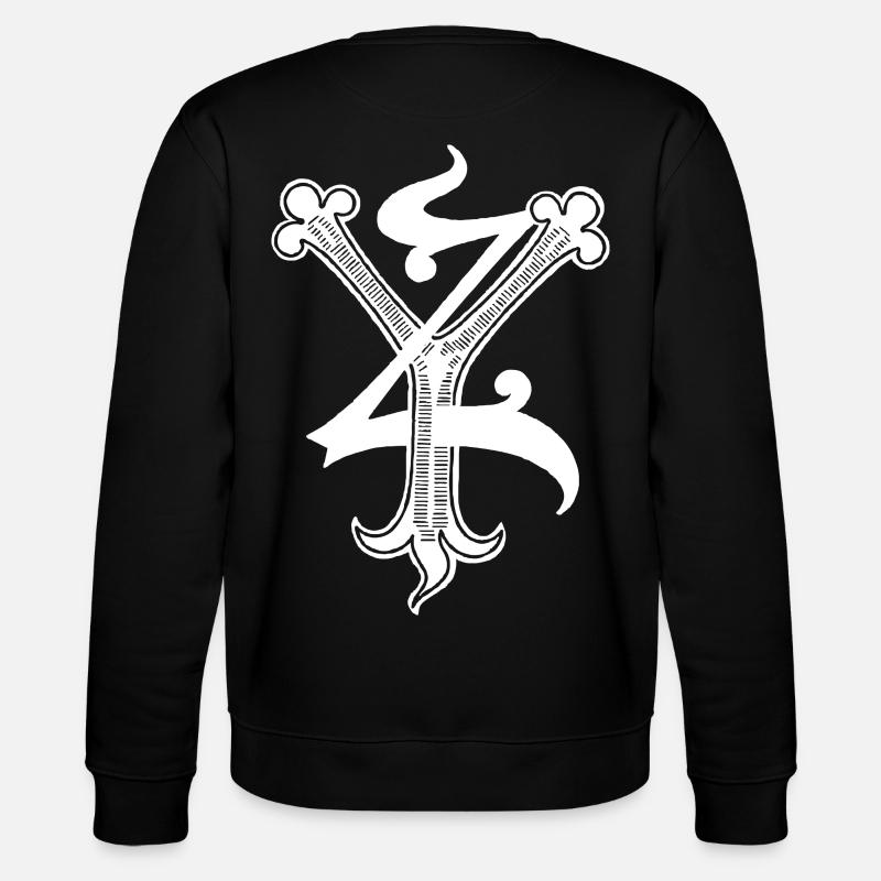 Lettres YZ Rapp art - Sweat bio CHANGER Stanley/Stella Unisexe - noir