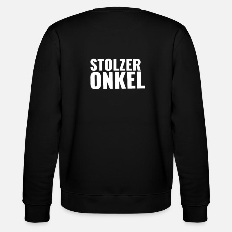 Fier oncle - Sweat bio CHANGER Stanley/Stella Unisexe - noir
