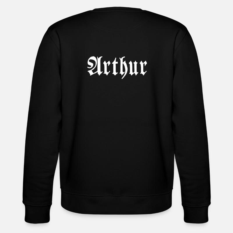 Arthur - Stanley/Stella Unisex Bio-Sweatshirt CHANGER - Schwarz