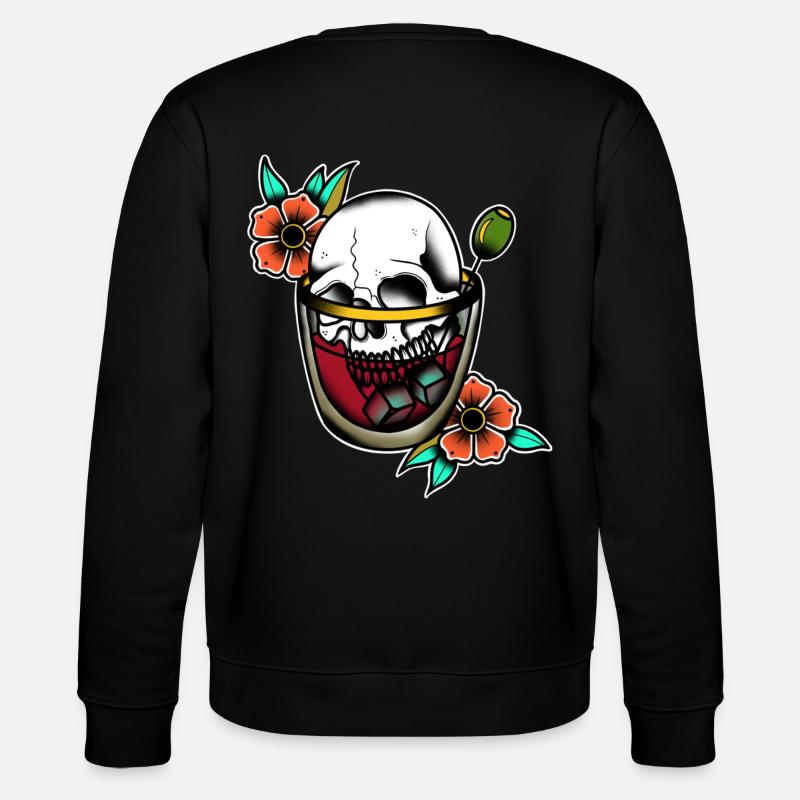 Eiskontakt - Stanley/Stella Unisex Bio-Sweatshirt CHANGER  - Schwarz