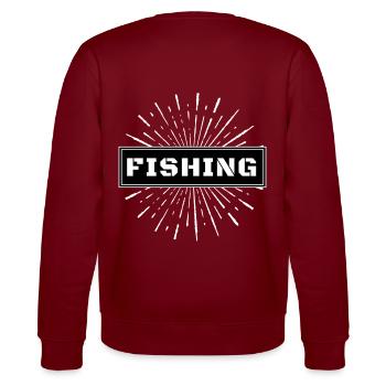 Pêche Vintage Design - Sweat bio CHANGER Stanley/Stella Unisexe - bordeaux - Dos - Marisol (170cm)