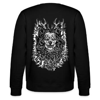 Nordique, Elle, Louve, de la Forêt - Sweat bio CHANGER Stanley/Stella Unisexe - noir - Dos - Marisol (170cm)