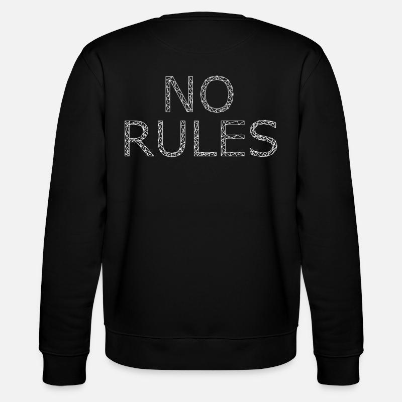 PAS DE RÈGLES - Sweat bio CHANGER Stanley/Stella Unisexe - noir